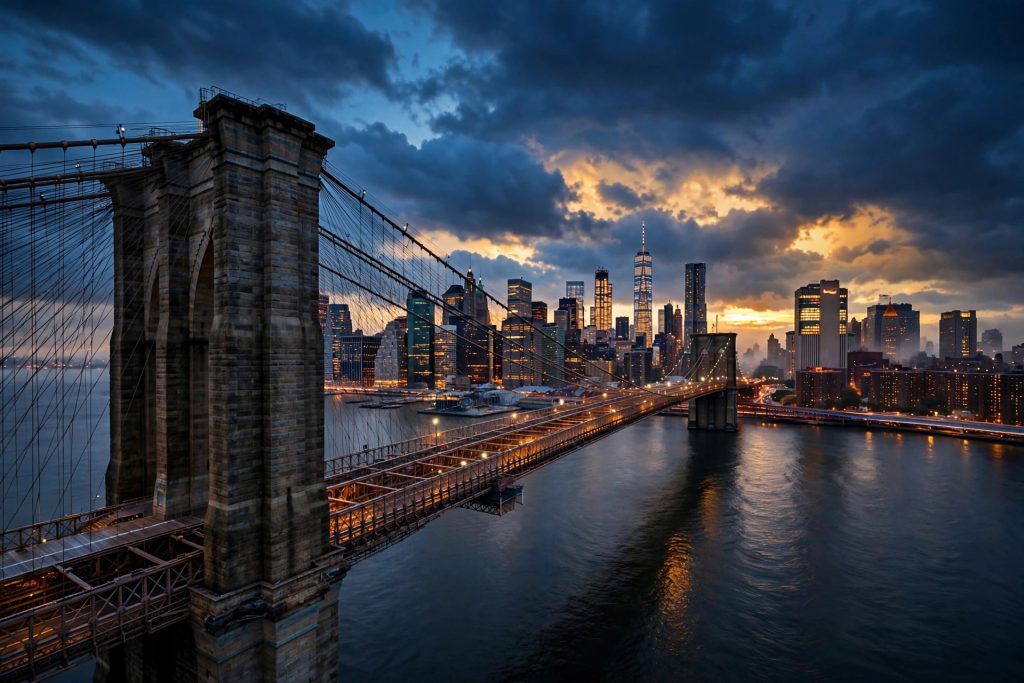 New York City street scene