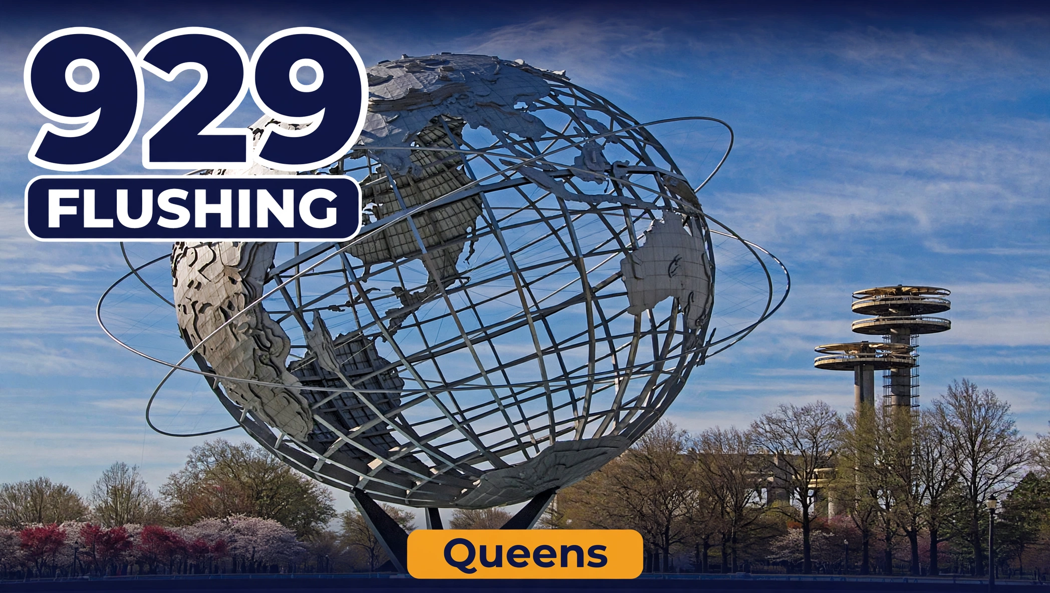 929 area code Flushing Queens guide