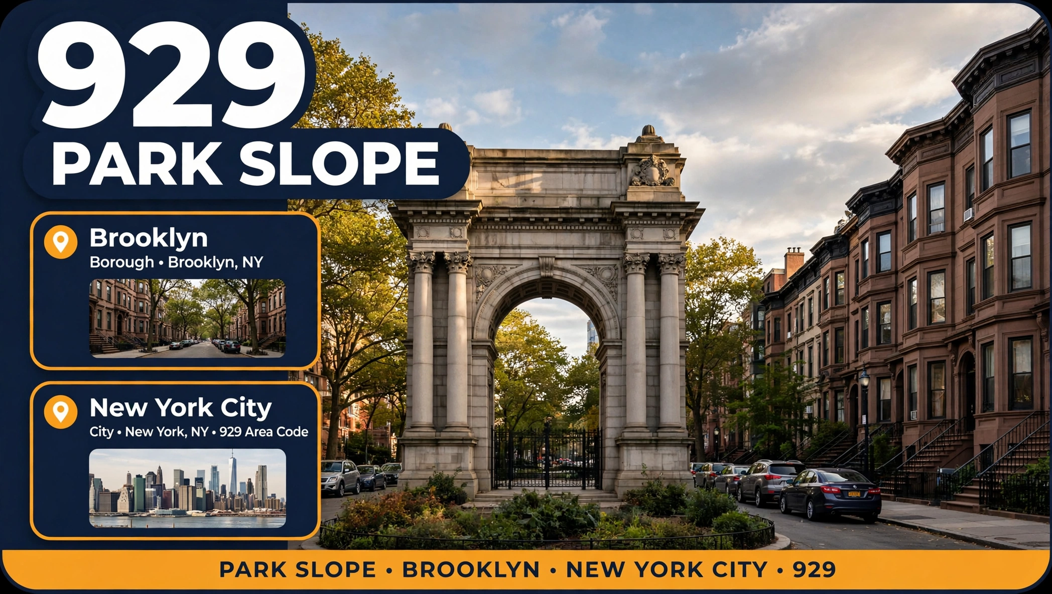 Park Slope ZIP codes and where it sits in the 929 area
