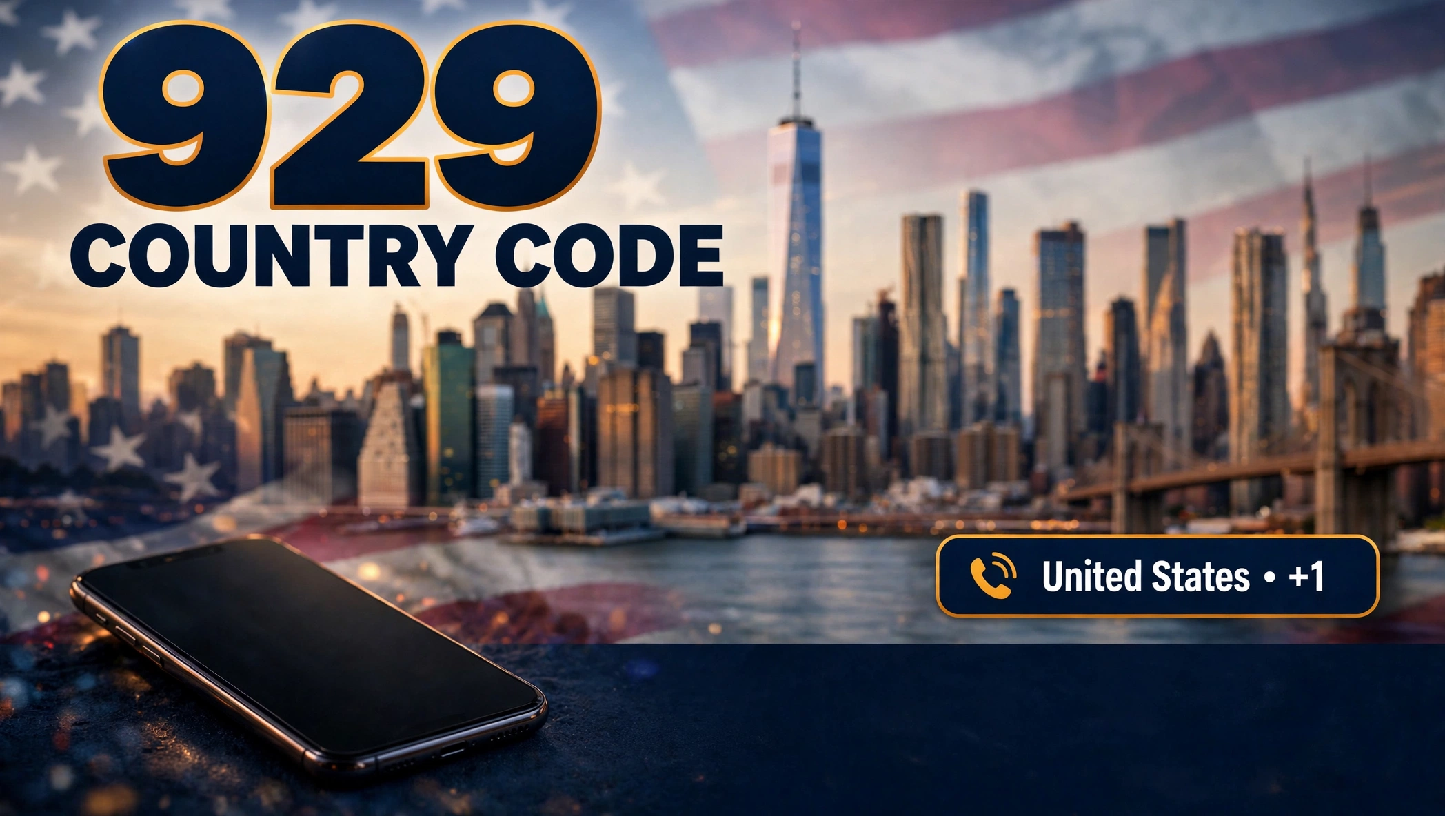 929 country code plus 1 United States
