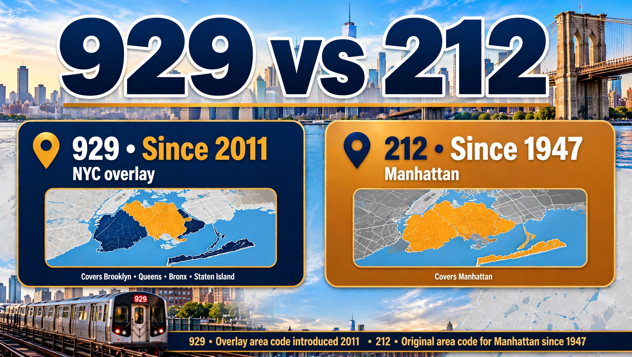 929 vs 212 coverage history and status compared