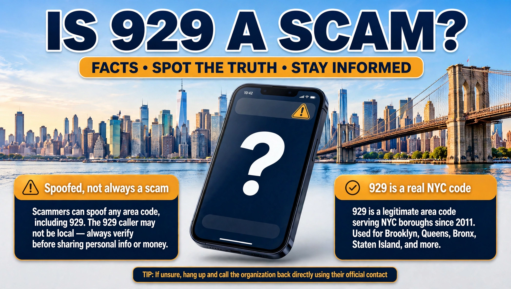 When is a 929 call safe to answer