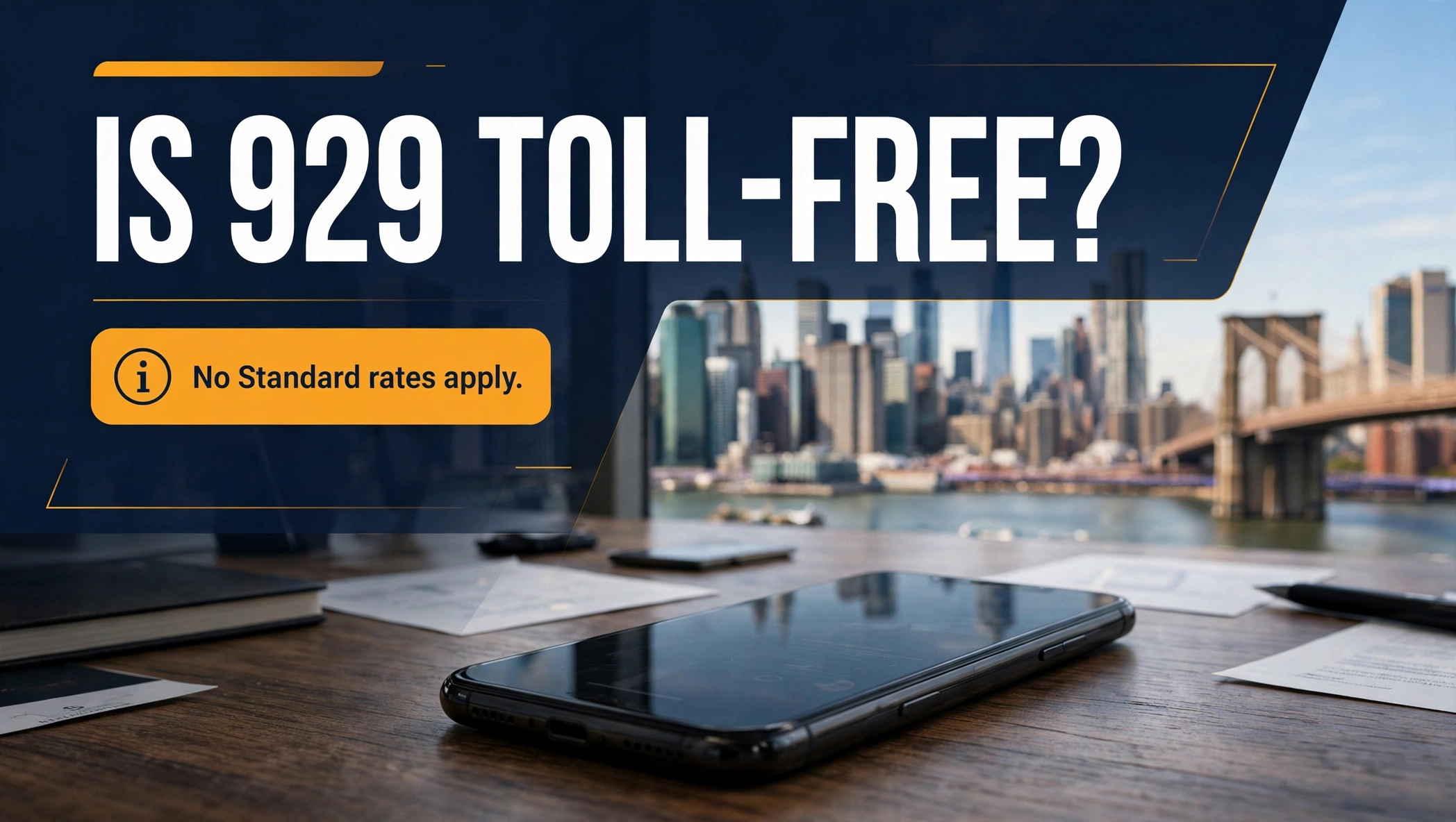Is 929 toll free guide