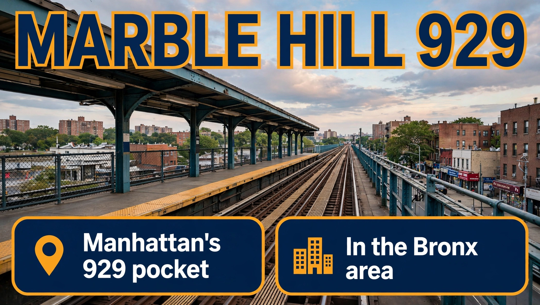 How Marble Hill ended up attached to the Bronx