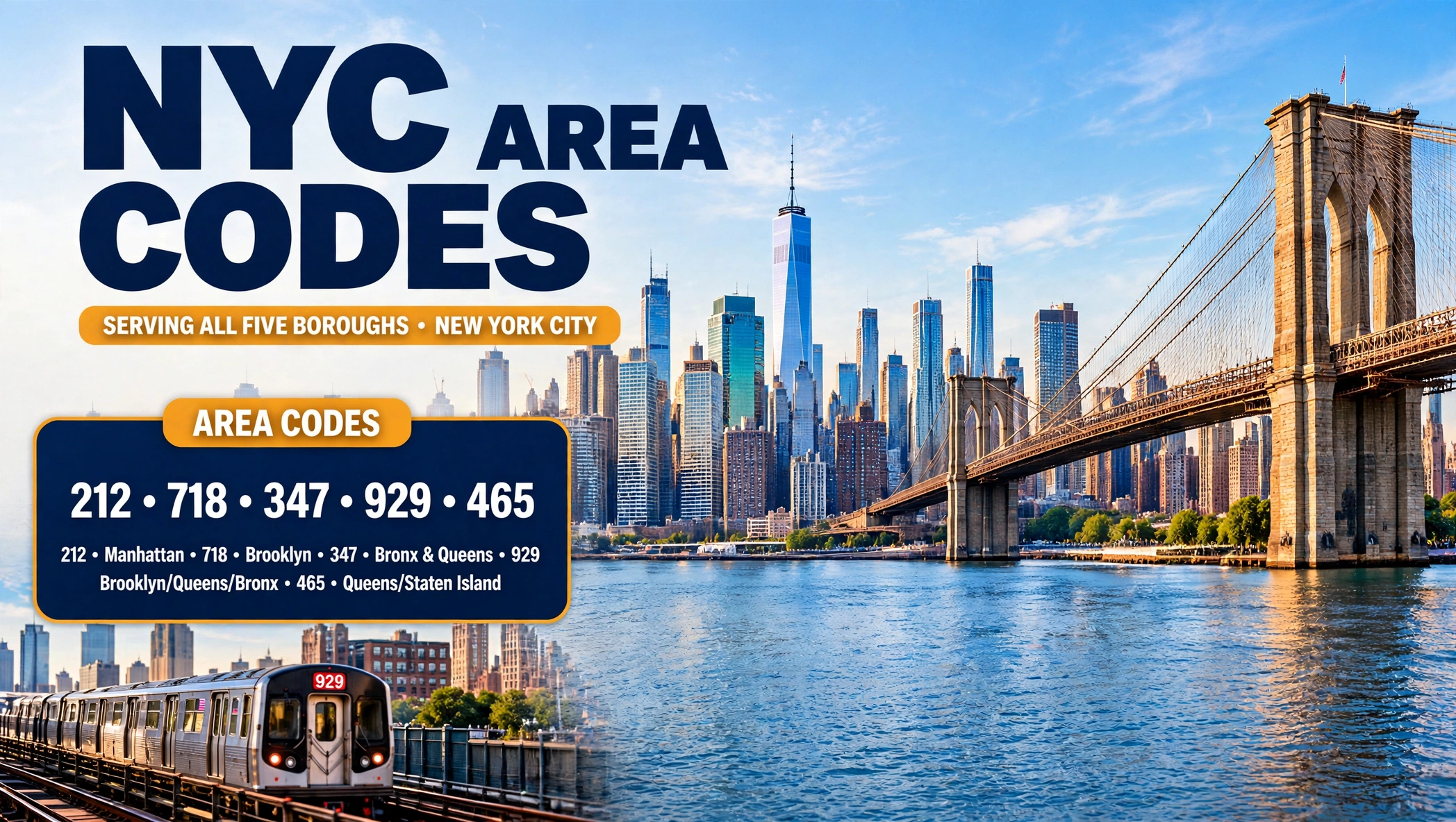New York City area codes guide