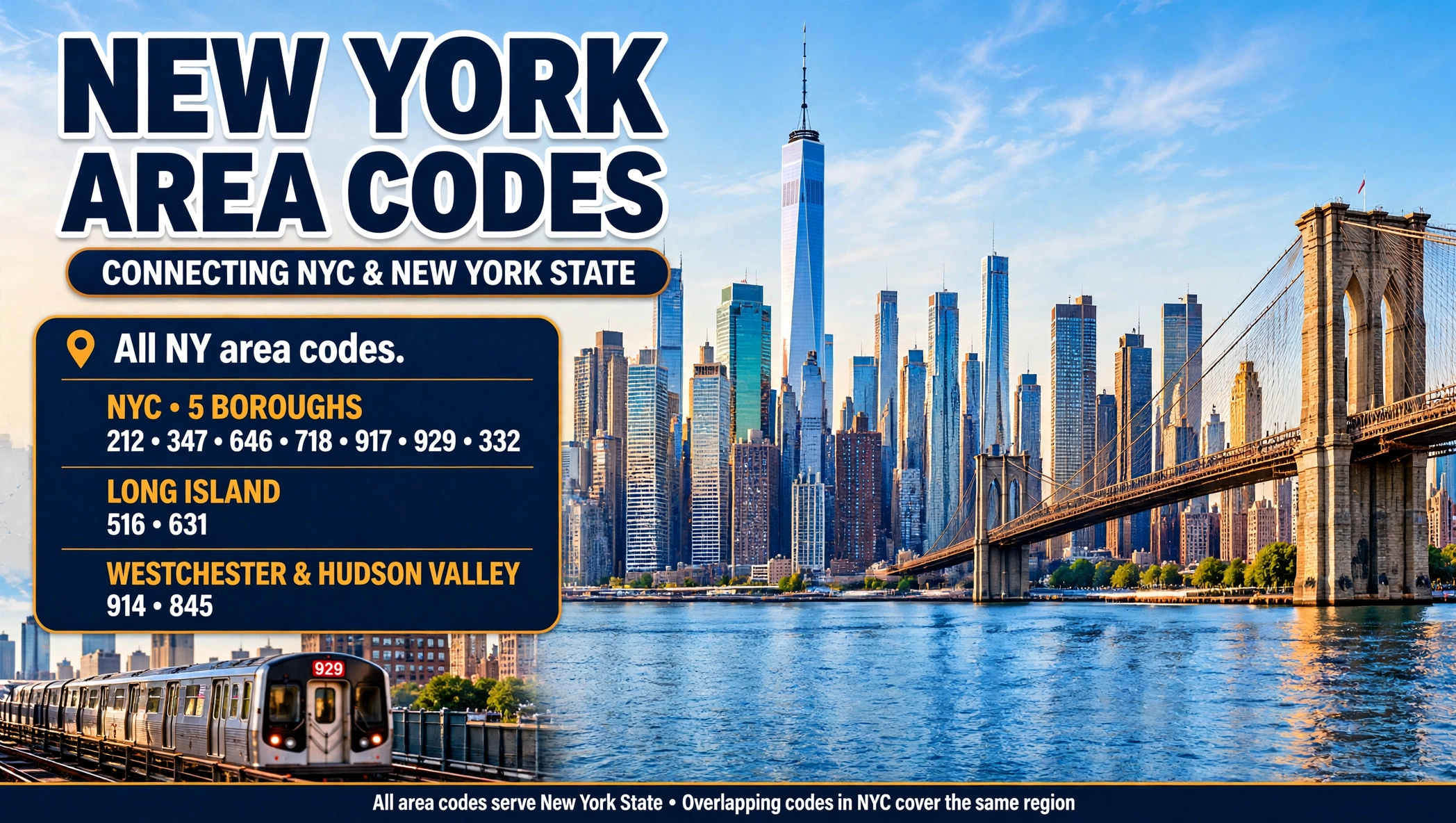 New York State area codes guide