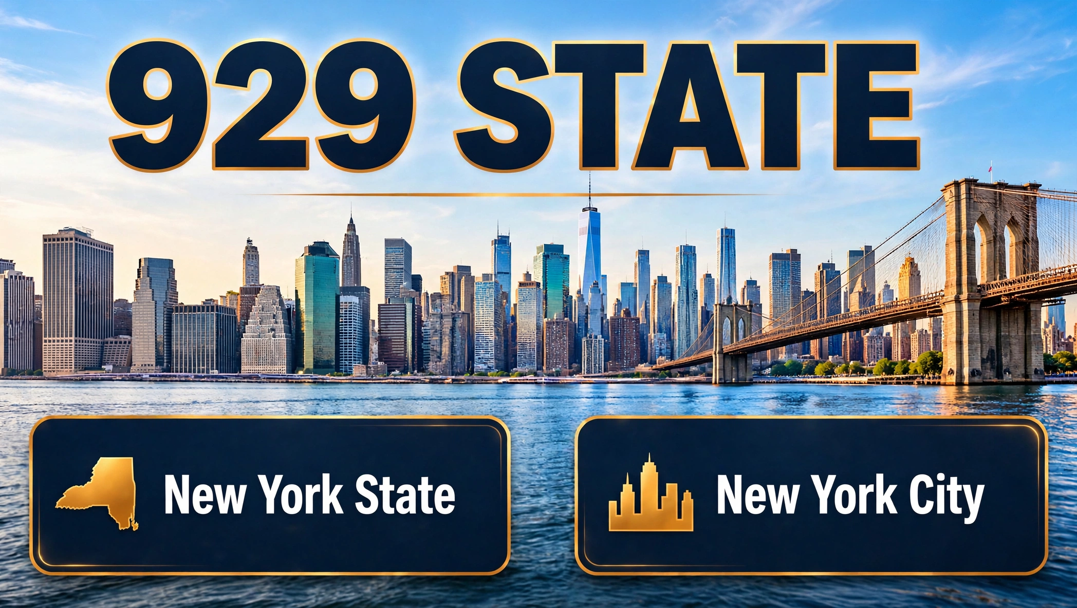 Where the 929 area code sits in New York State